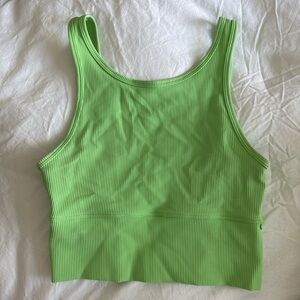 lululemon Reversible Green Tank Top